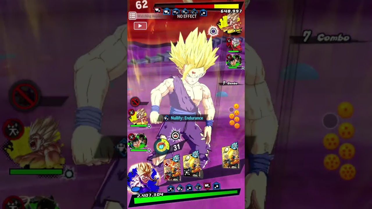 Gohan Ball Legends LF Revival SSJ2 Gohan😈💥"(Dragon Ball Legends)