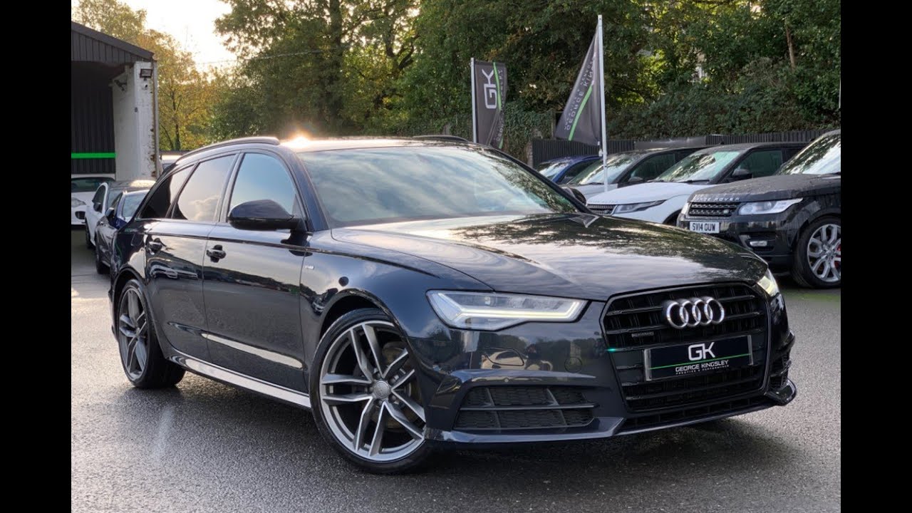 2016 66 Audi A6 Avant 2.0 TDI S Line Black Edition Quattro Estate for sale at George Kingsley