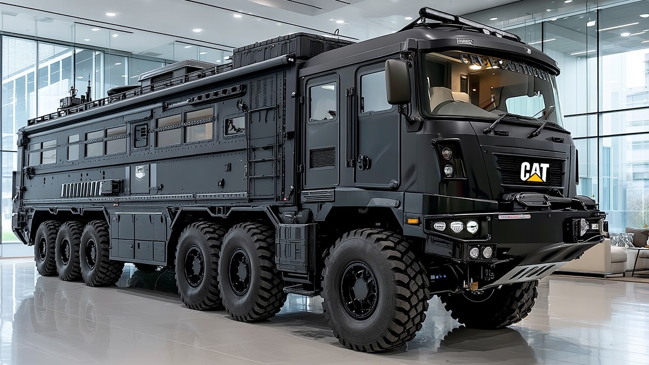 Caterpillar EARTHBREAKER 12x12 2026 года выпуска — самая внушительная машина, когда-либо установл...