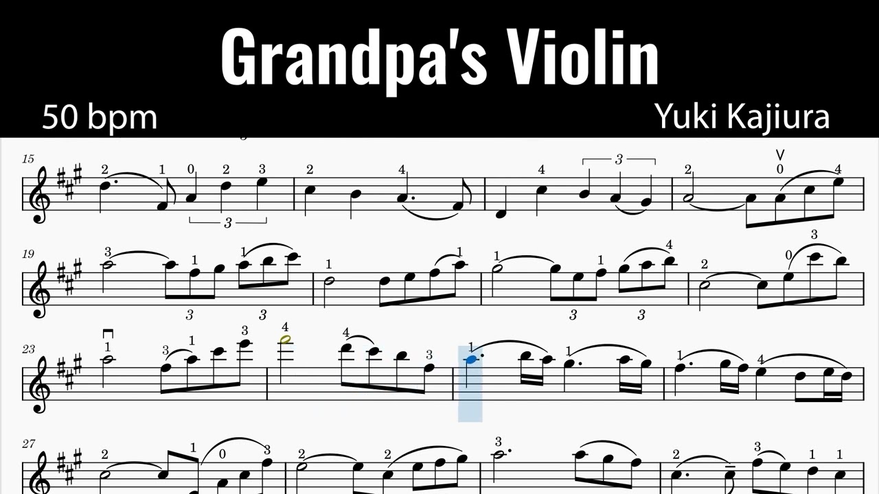Accompaniment | Grandpa's Violin | Yuki Kajiura