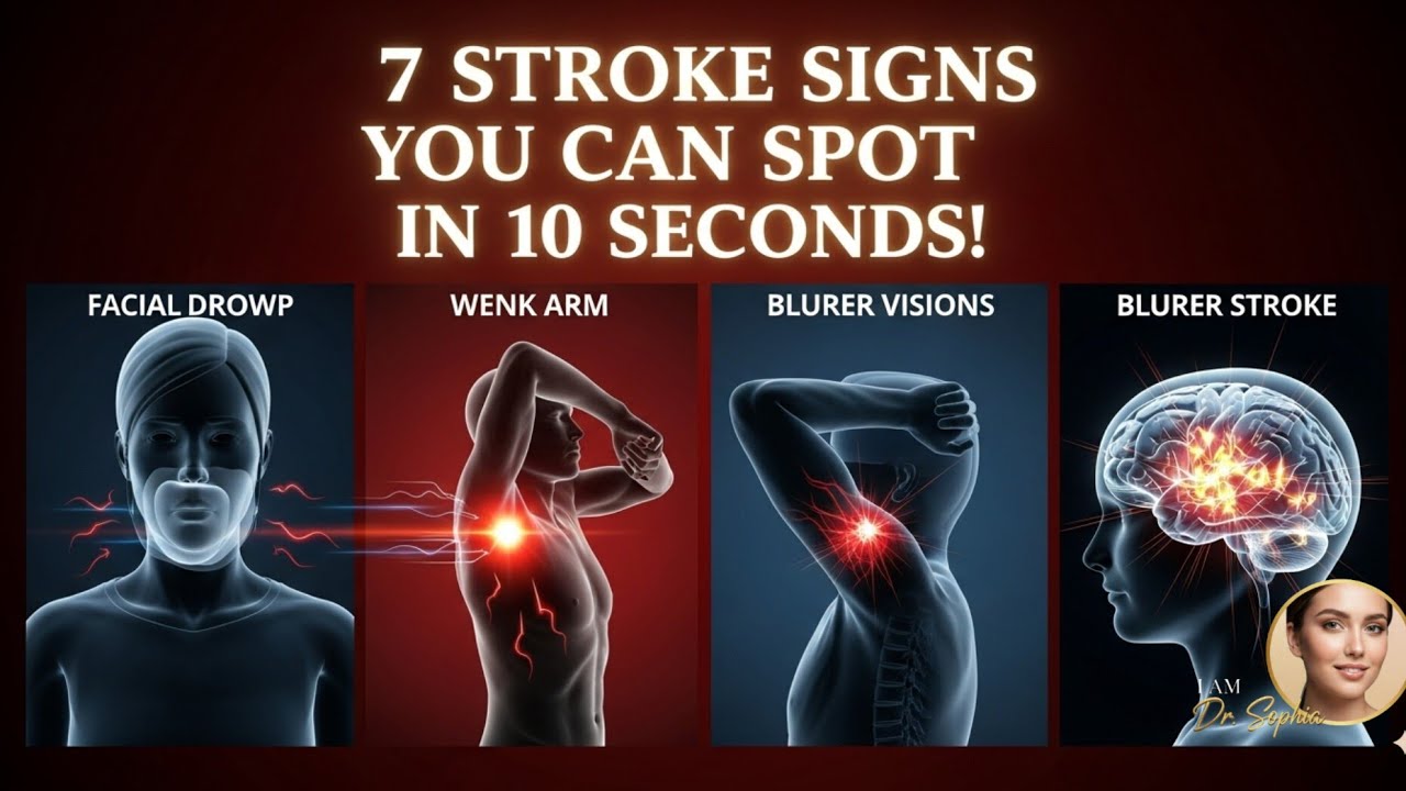 7 признаков инсульта, которые нужно распознать всего за 10 секунд