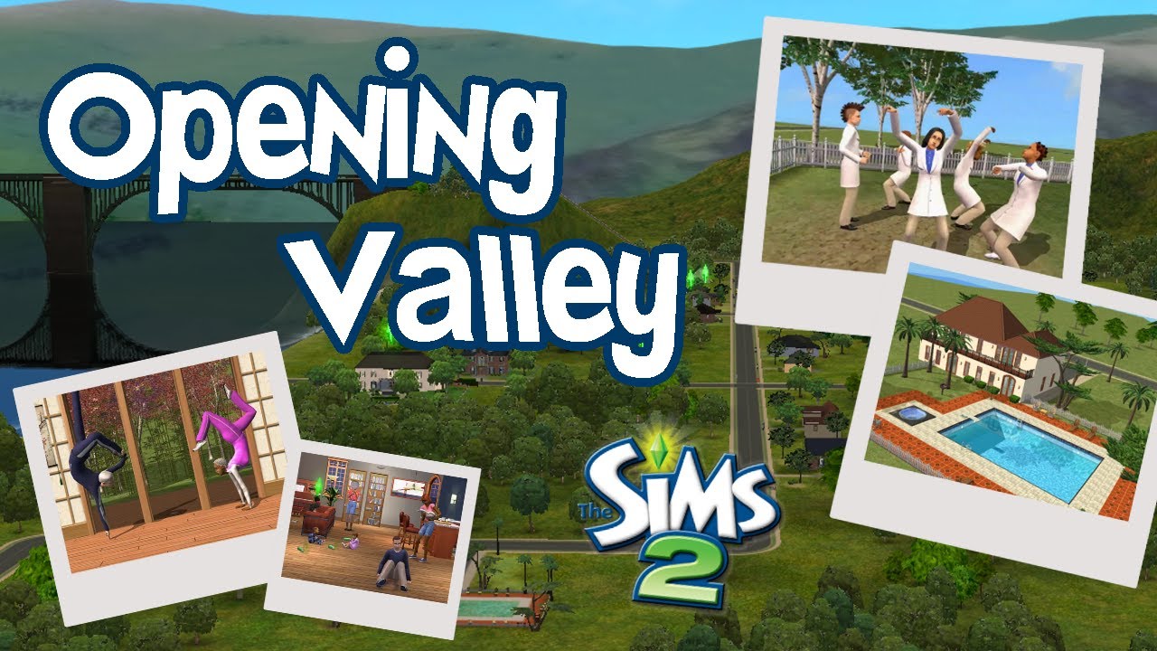 Otoczenie z intro The Sims 2, czyli Opening Valley