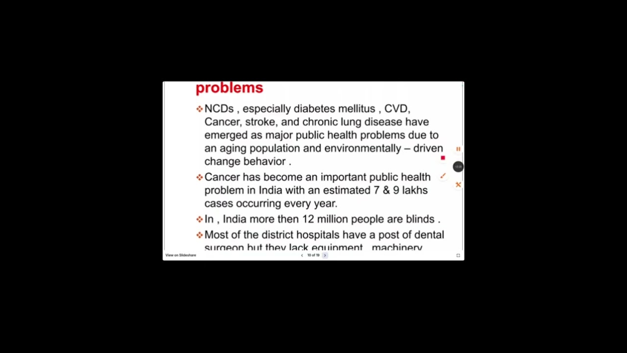 Topic:- Health problems in india 
