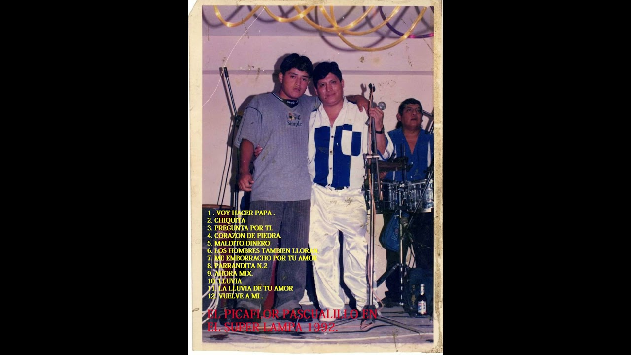 PASCUALILLO Y ESTRELLA AZUL EN EL SUPER LAMPA 1995. EN VIVO