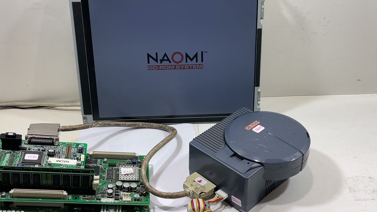 Sega GD Rom Drive Boot up sequence (JJGD03)