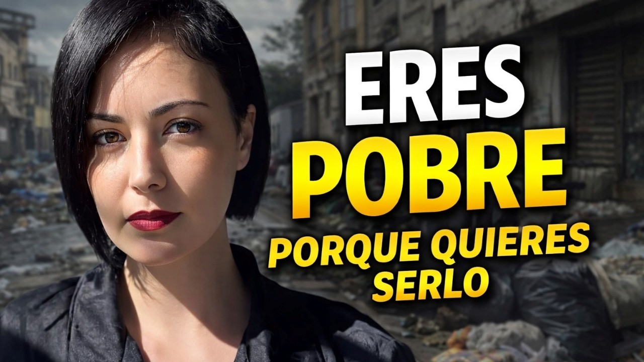 Eres pobre porque quieres serlo