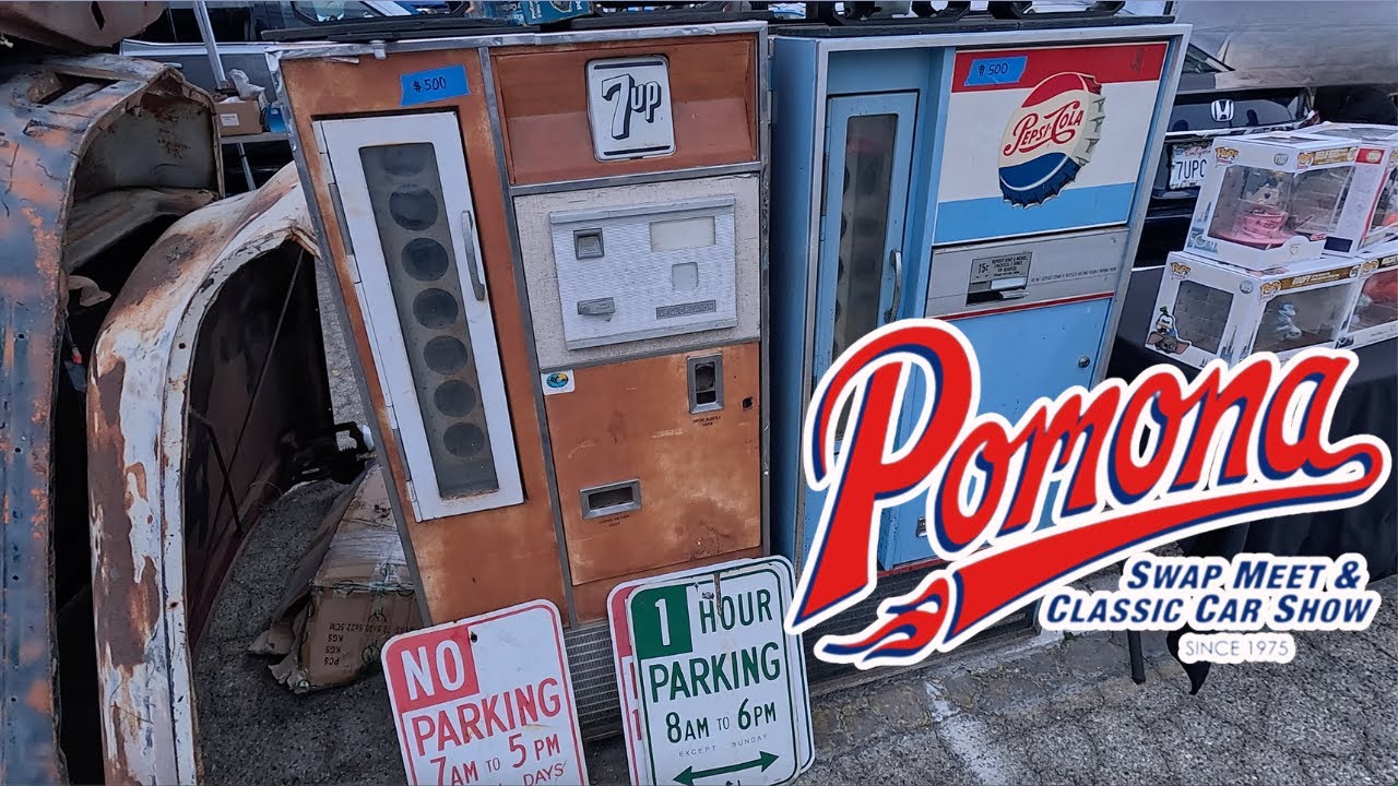 RARE Gas and Oil Memorabilia FOUND at the Pomona Swap Meet!