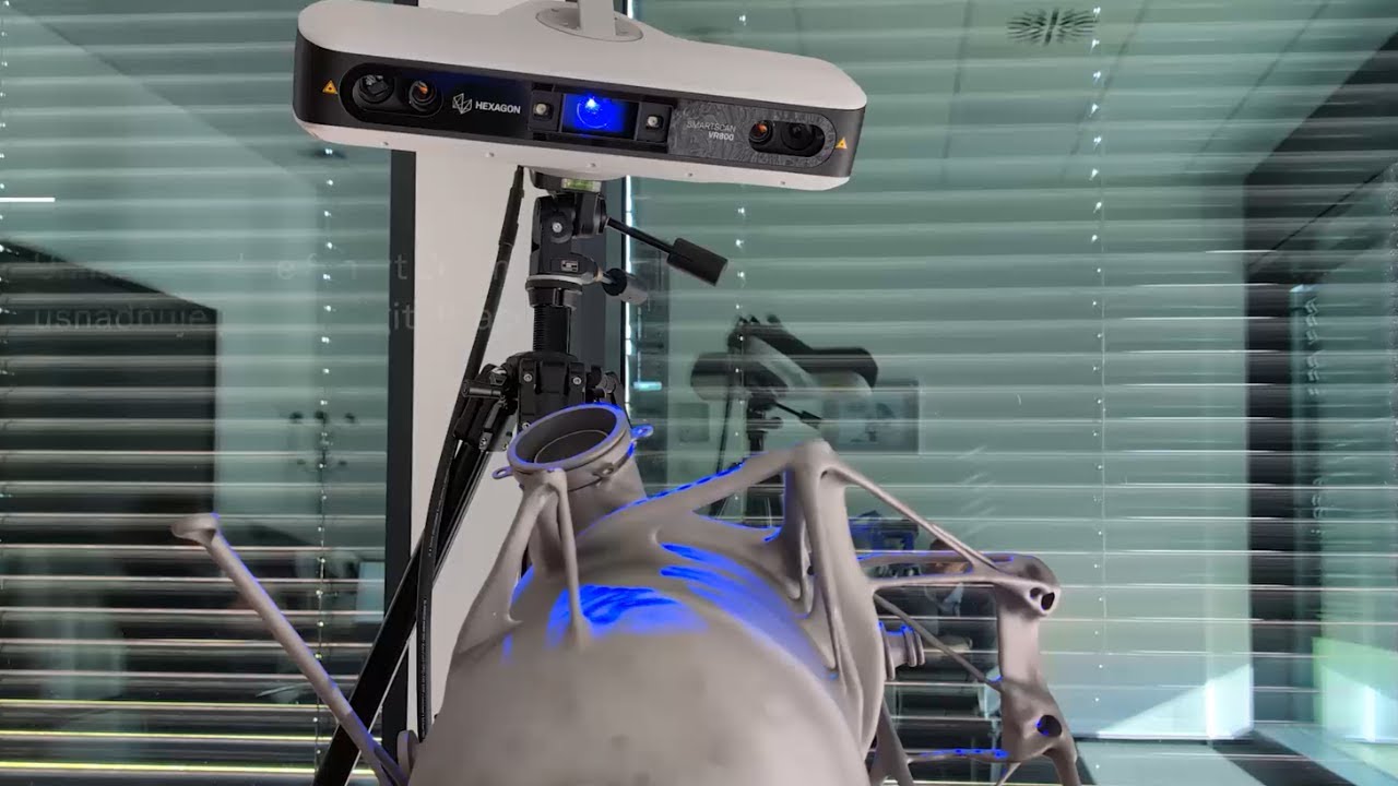 SmartScan VR800: Precizn&iacute; 3D skenov&aacute;n&iacute; pro aditivn&iacute; v&yacute;robu v leteck&eacute;m průmyslu