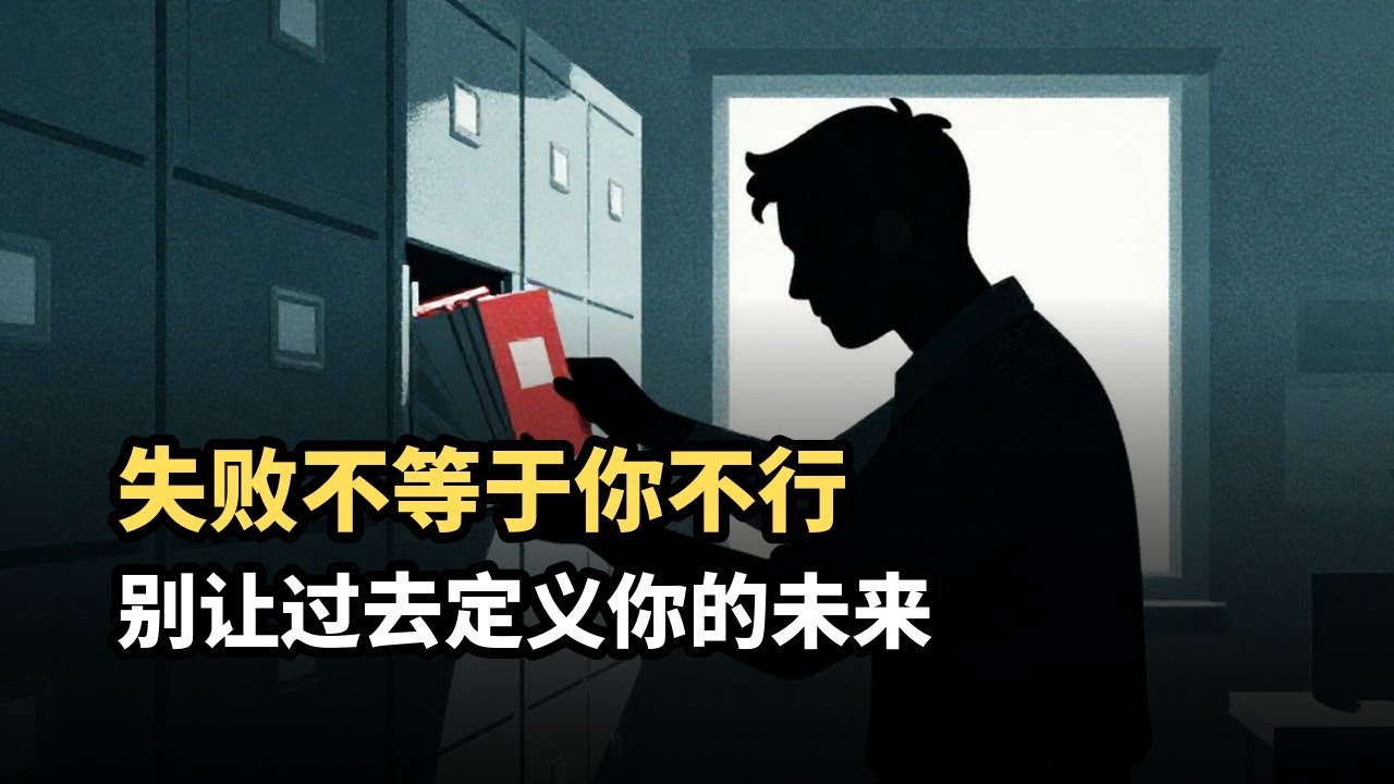 90%的人失败后陷入“自我标签化”，如何识别并跳出这个心理陷阱？