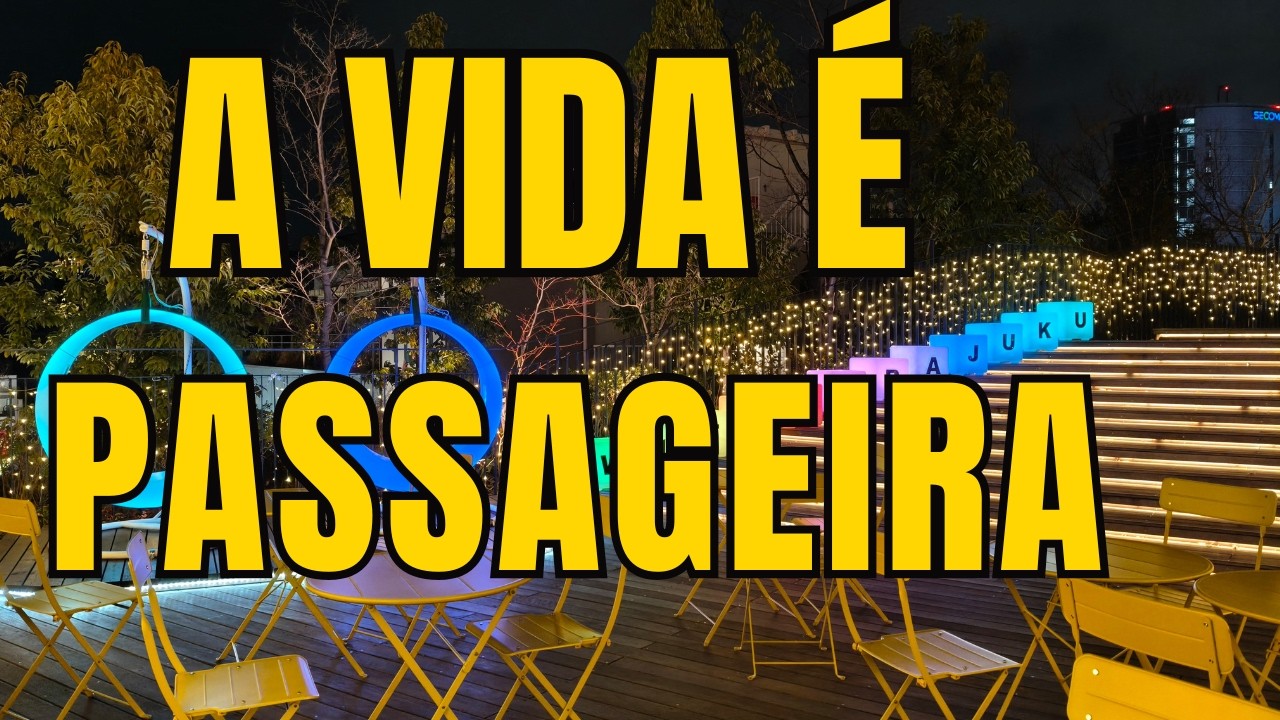 102 - NÃO É POSSÍVEL CONGELAR O TEMPO, TUDO É TRANSITÓRIO, ESTAMOS DE PASSAGEM. #terapianojapao