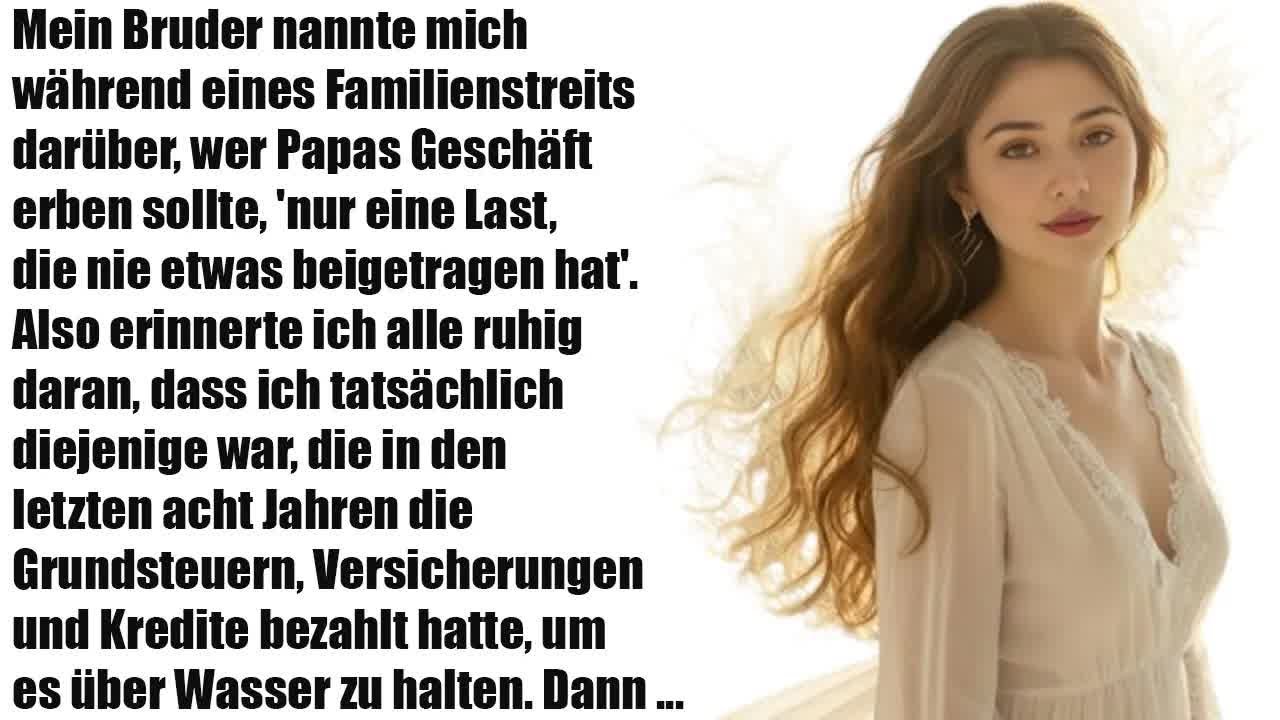 Mein Bruder nannte mich eine Last – doch im Familienstreit kam die Wahrheit raus