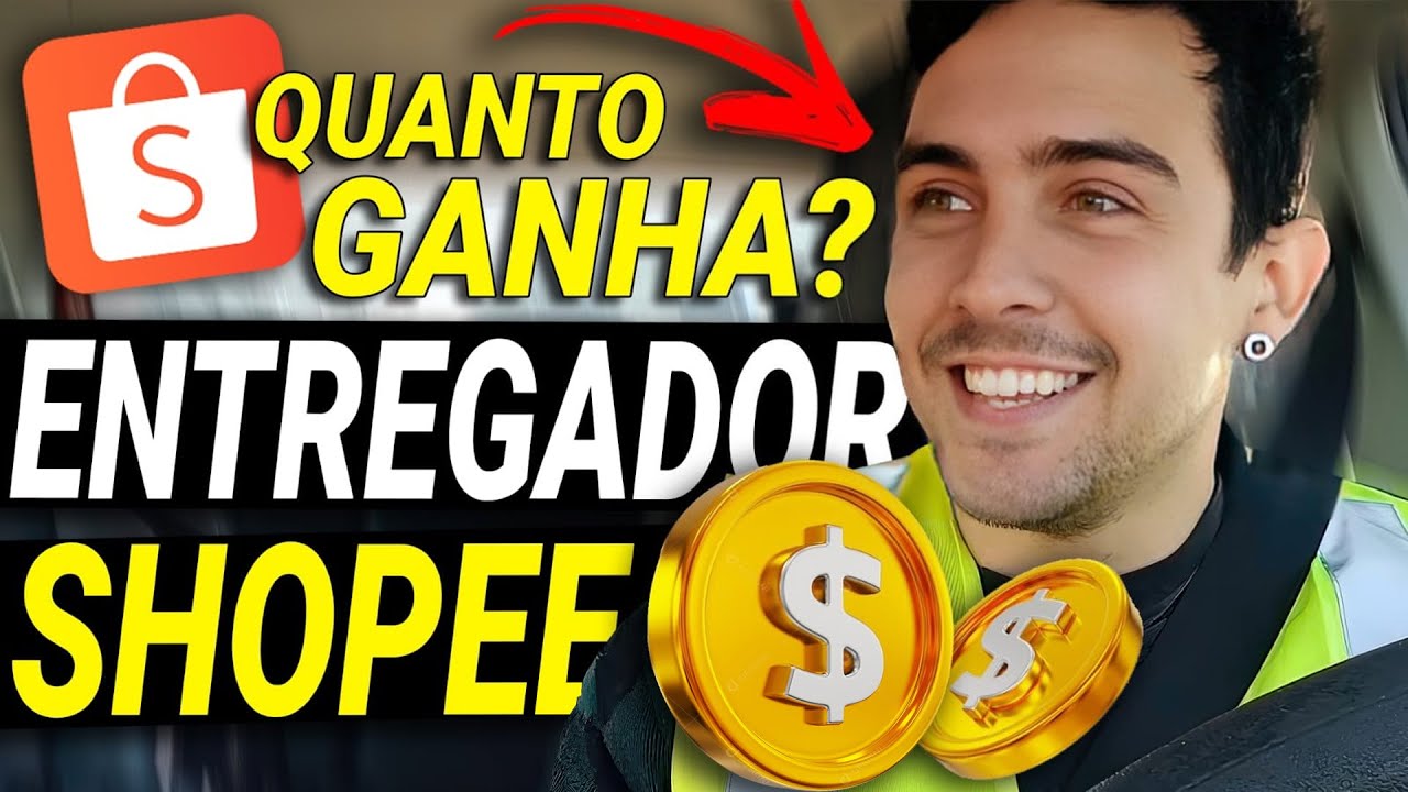 Quanto GANHA um ENTREGADOR da SHOPEE ( Carro de Passeio )