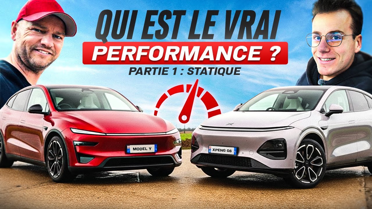 Tesla Model Y performance vs Xpeng G6 Performance: deux voitures, deux philosophies !