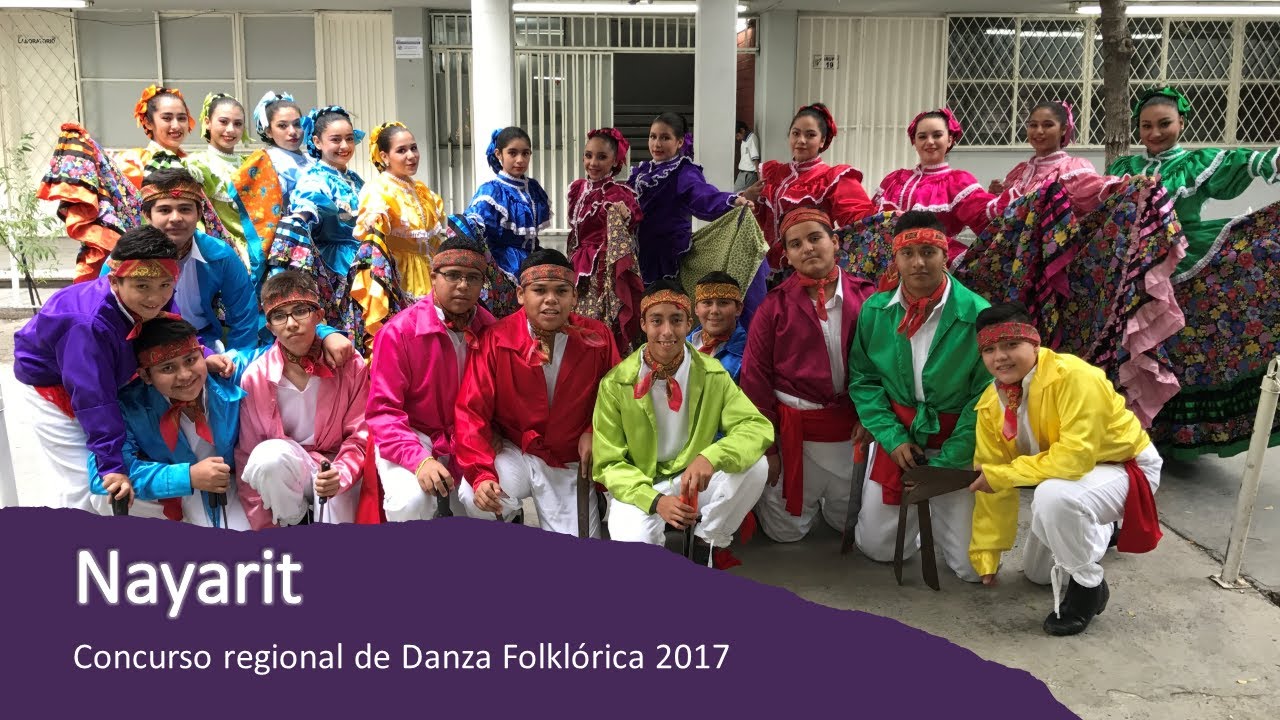 Concurso Regional de Danza Folklórica 2017 “Nayarit” (Fragmento) - Club de Danza Secundaria 66