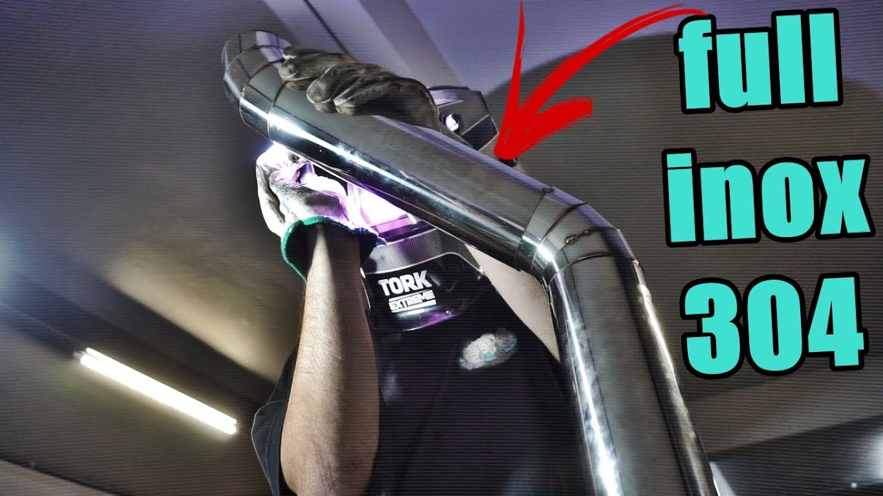 Fiz o escape full inox da Marea TURBO de 500hp! Parte 1