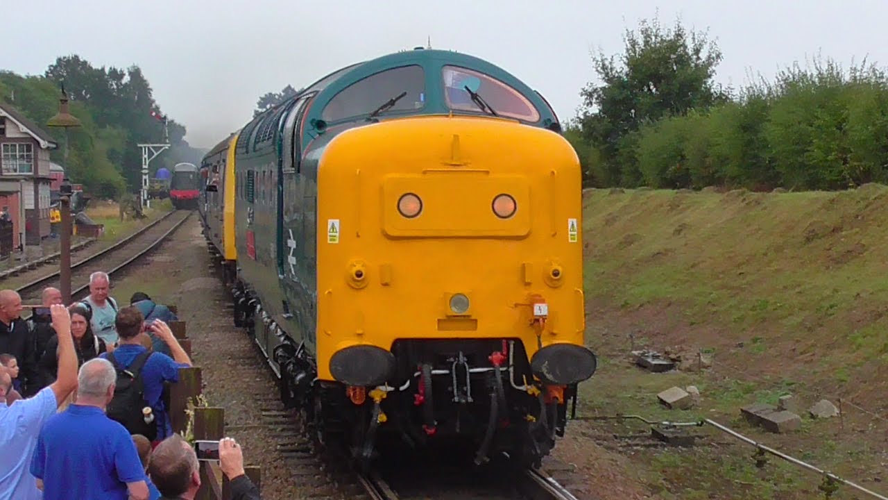 A Deafining Deltic on the Great Central Railway! The best of. 07/09/24