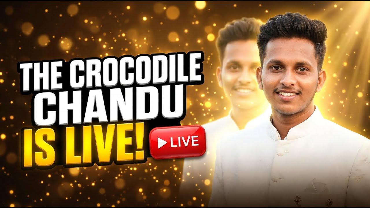 the crocodile chandu is live streaming now ❤️‍🔥#viral #live