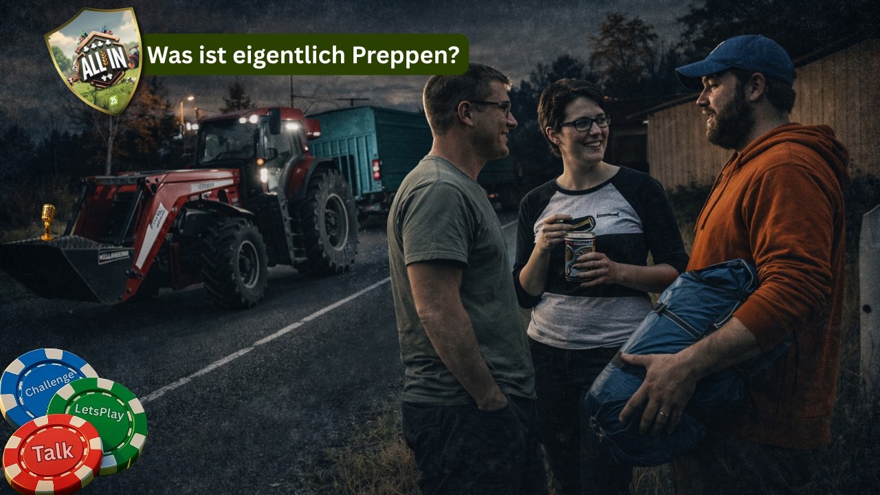 LS25 All In - Was ist eigentlich Preppen #110 | Challenge Let'sPlay Talk |  Farming Simulator 25