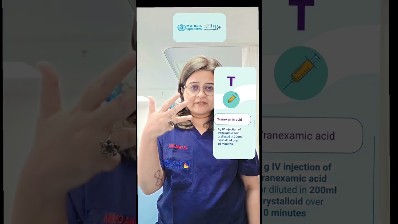 e-MOTIV Initiative for PPH Management | WHO Guidelines 2023 & 2025 Explained | Dr Raina Chawla