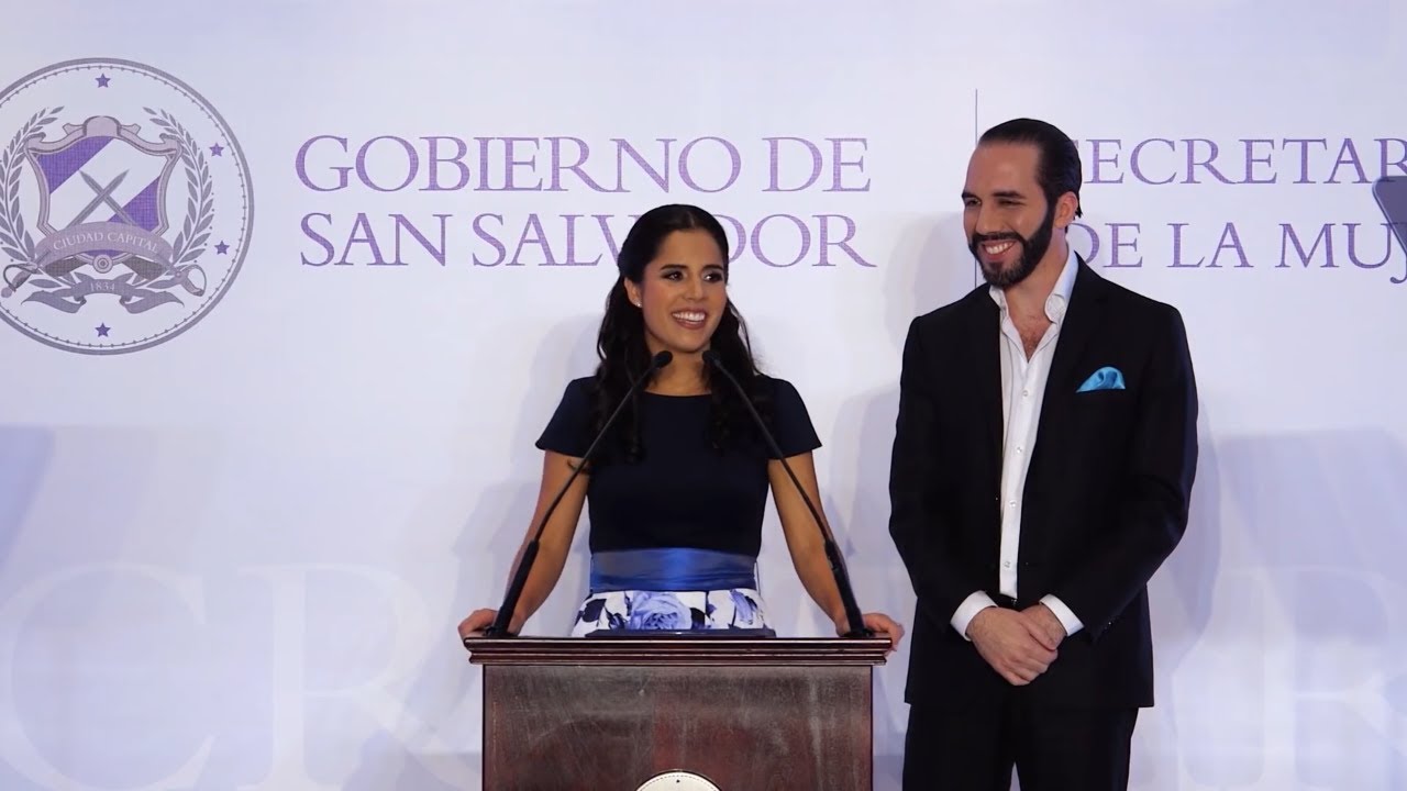 La mejor primera Dama de la historia de El Salvador-Grabriela R-Esposa del Presidente Nayib Bukele
