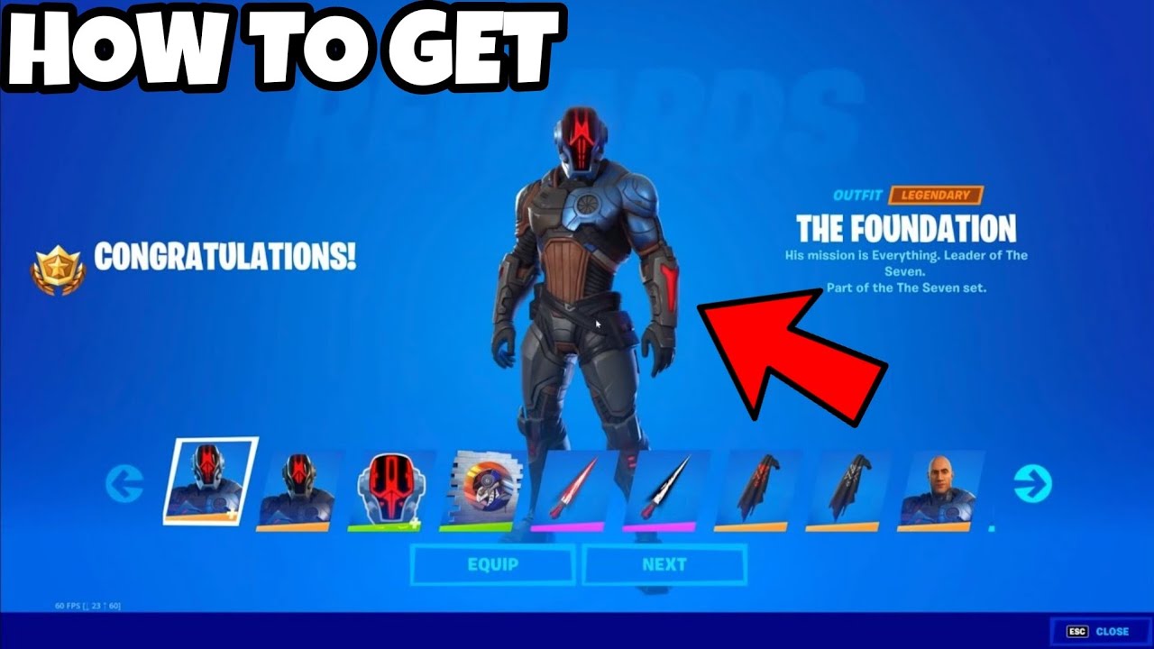 How To Unlock The Foundation Combat Style in Fortnite! (The Foundation Challenges)