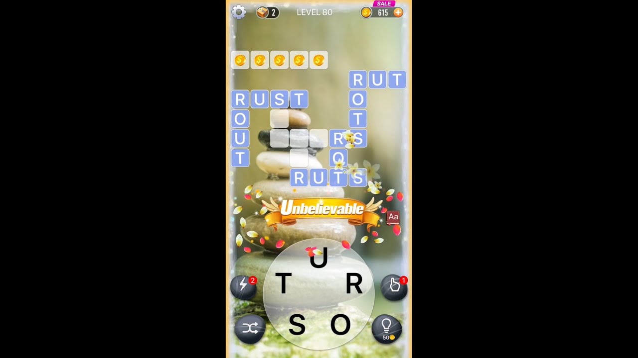 Word Crossy - Levels 51-80