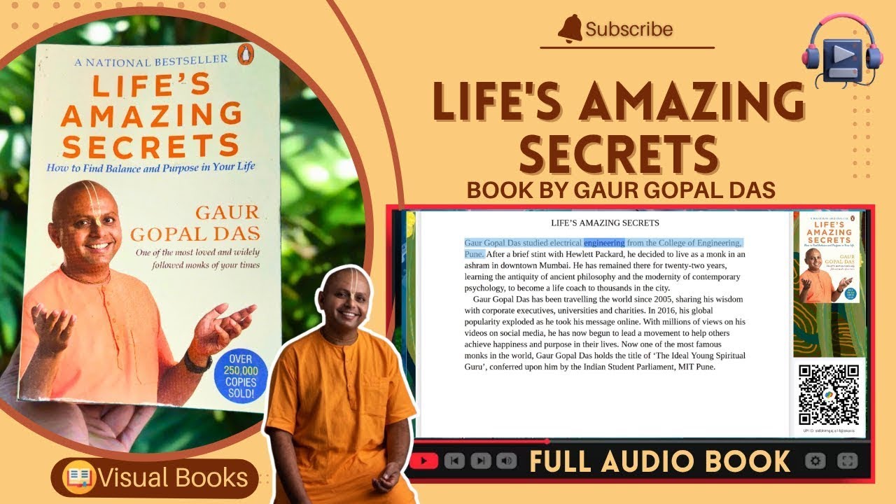 🎧 Life&rsquo;s Amazing Secrets FULL AUDIOBOOK 🎙️ &brvbar; Gaur Gopal Das &brvbar; Transform Your Life Today! 💫