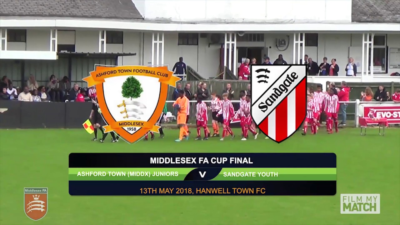 Middlesex FA Under 14 Cup Final 2017/18 - Ashford Town (Middx) FC v Sandgate FC