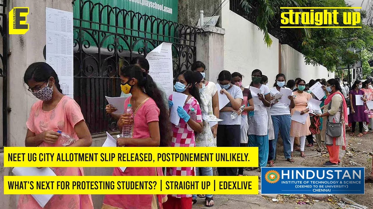 NEET UG city allotment slip released, postponement unlikely. What's next for protesting students?