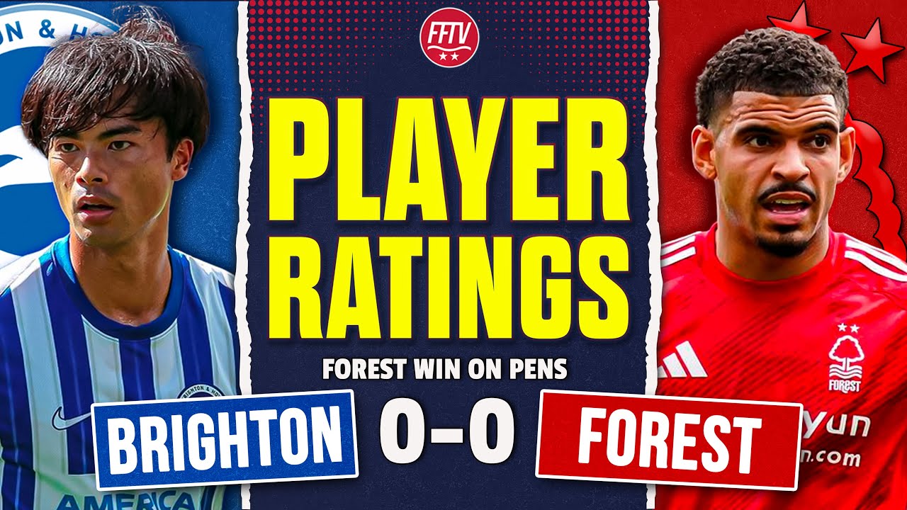 🔴 LIVE WEMBLEY HERE WE COME! Brighton 0 - 0 (p) Nottingham Forest | Match Reaction & Player Ratings