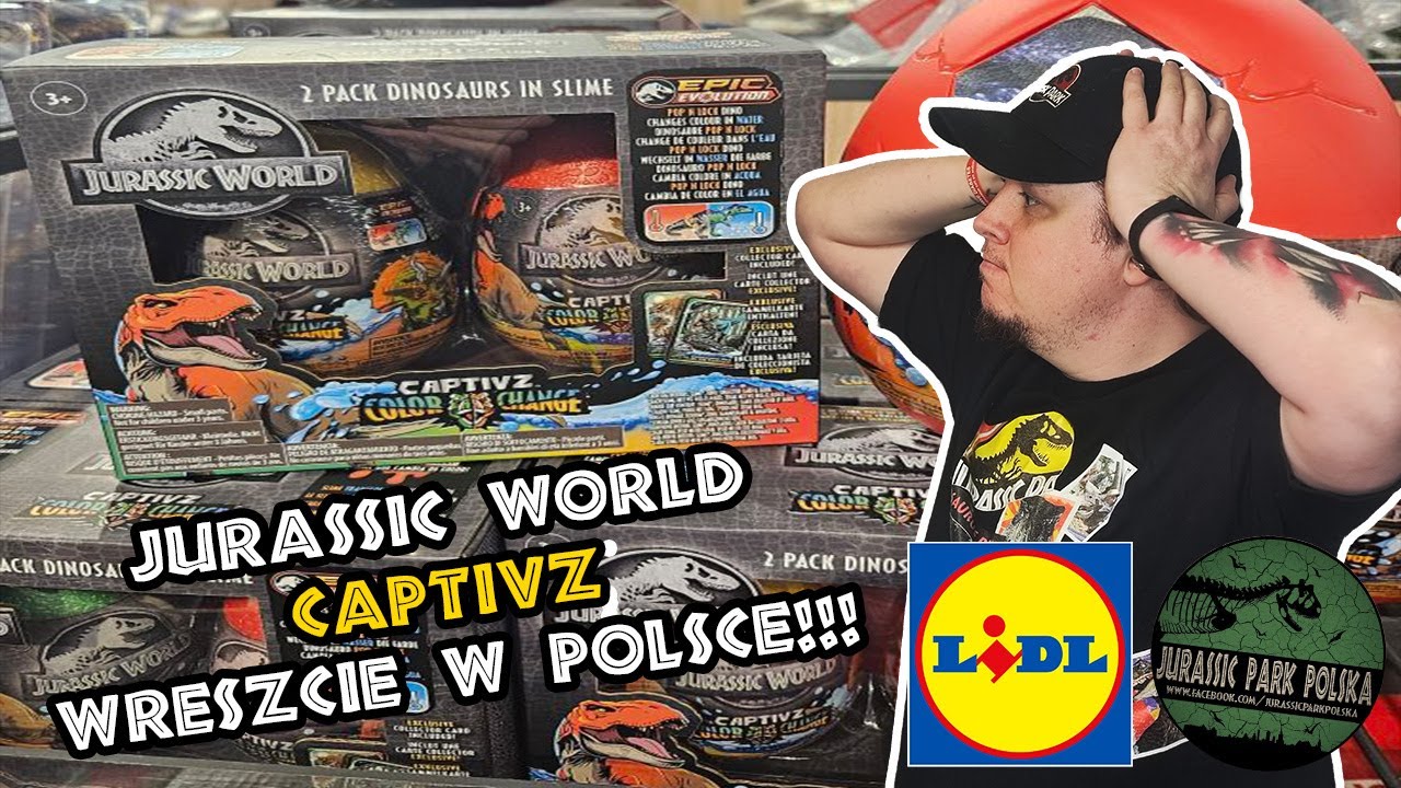 RECENZJA: Jurassic World Captivz trafiły do sklepu LIDL!