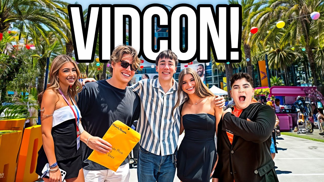 i went to vidcon and met WHO..?! 👀