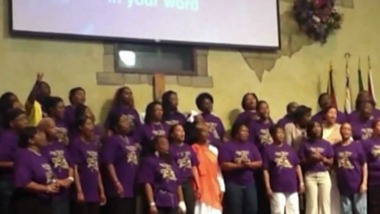 Sunday service at Mt Hebron Church Ministries 07/22/2012