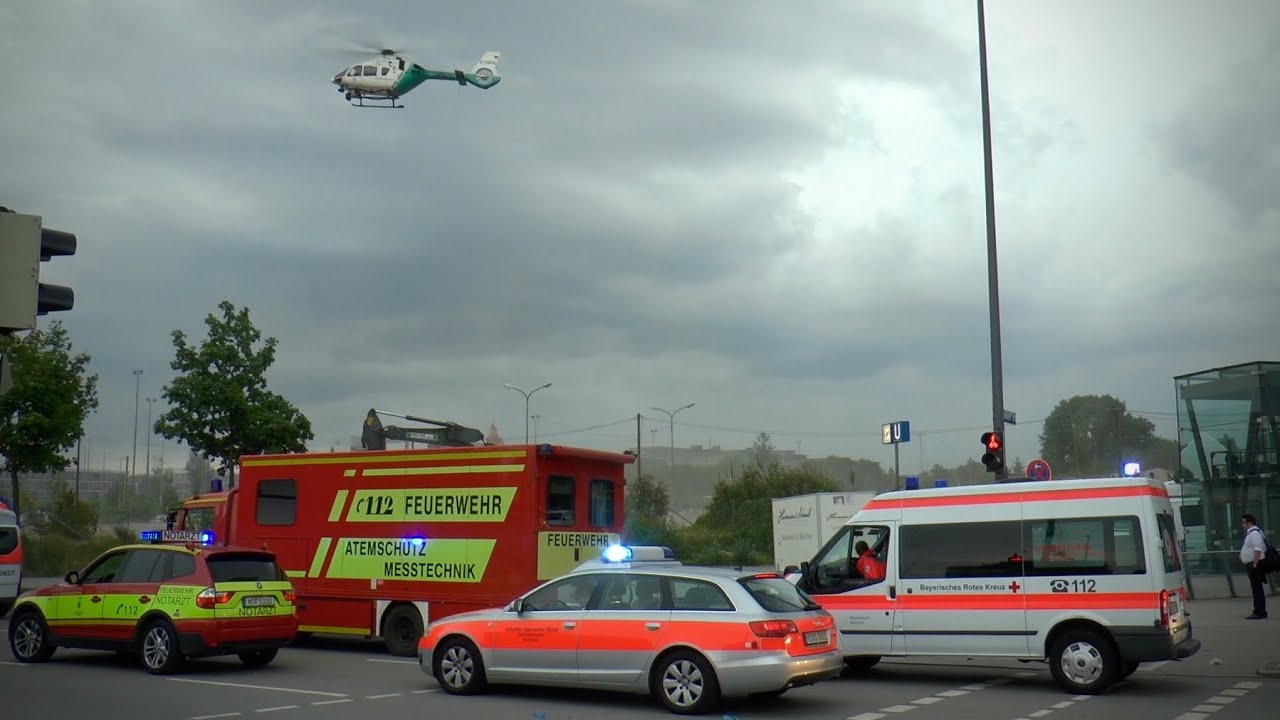 Amoklauf in München | Einsatzfahrten
