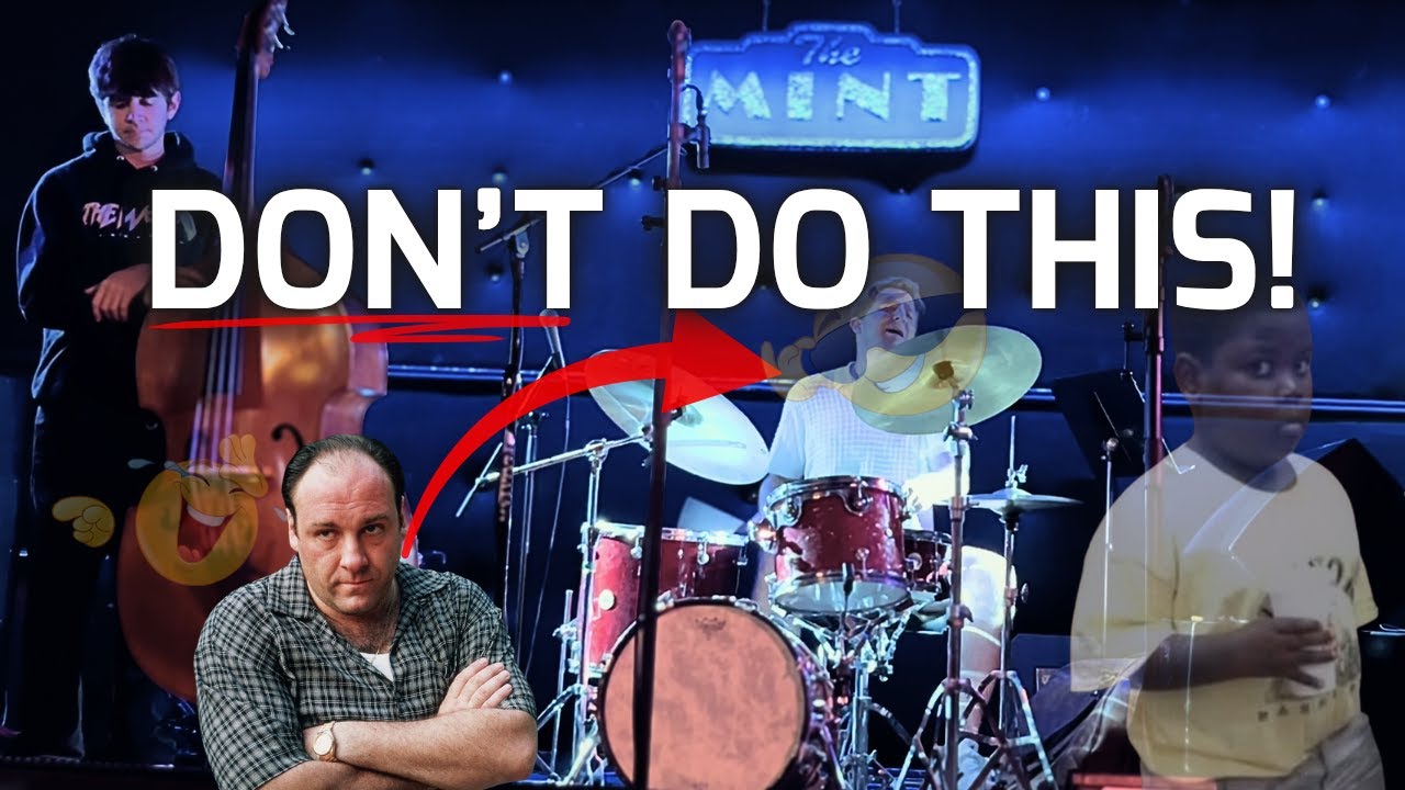 Metal drummer RUINS jazz gig