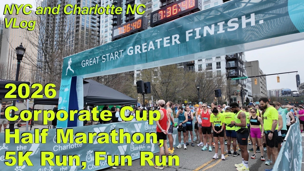 Charlotte NC  -  2026 Corporate Cup Half Marathon, 5k Run & Fun Run.