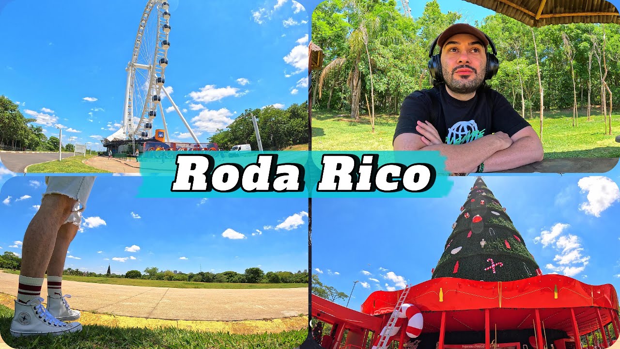 Um dia comigo Roda Rico, Parque Villa Lobos, Árvore de Natal de 55 metros