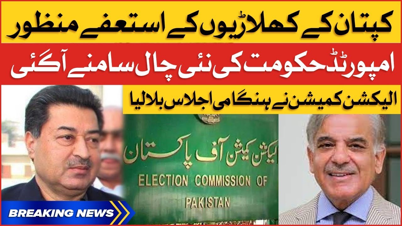 PTI MNA Resignations Approved | Election Commission Big Decision | Breaking News