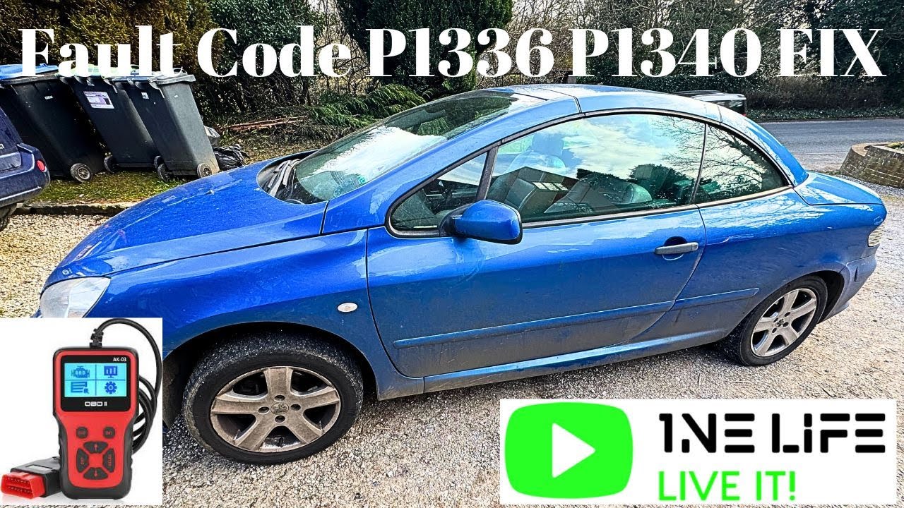 Peugeot 307 Anti Pollution Fault Code P1340 P1336 FIX