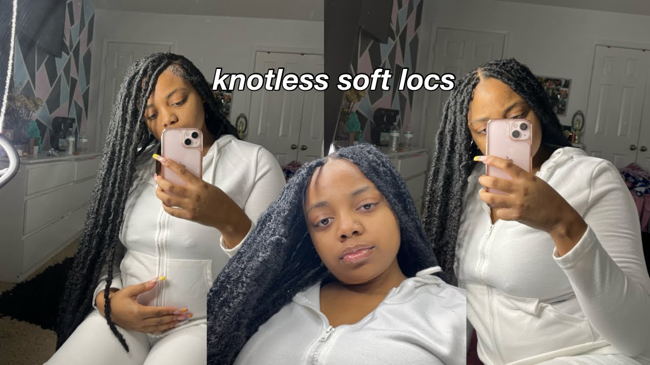 knotless soft locs tutorial | freetress indie locs