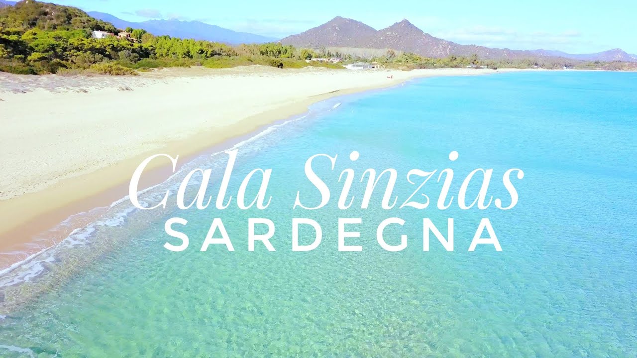 Cala Sinzias  la spiaggia che sembra un dipinto Castiadas Sardegna 4k
