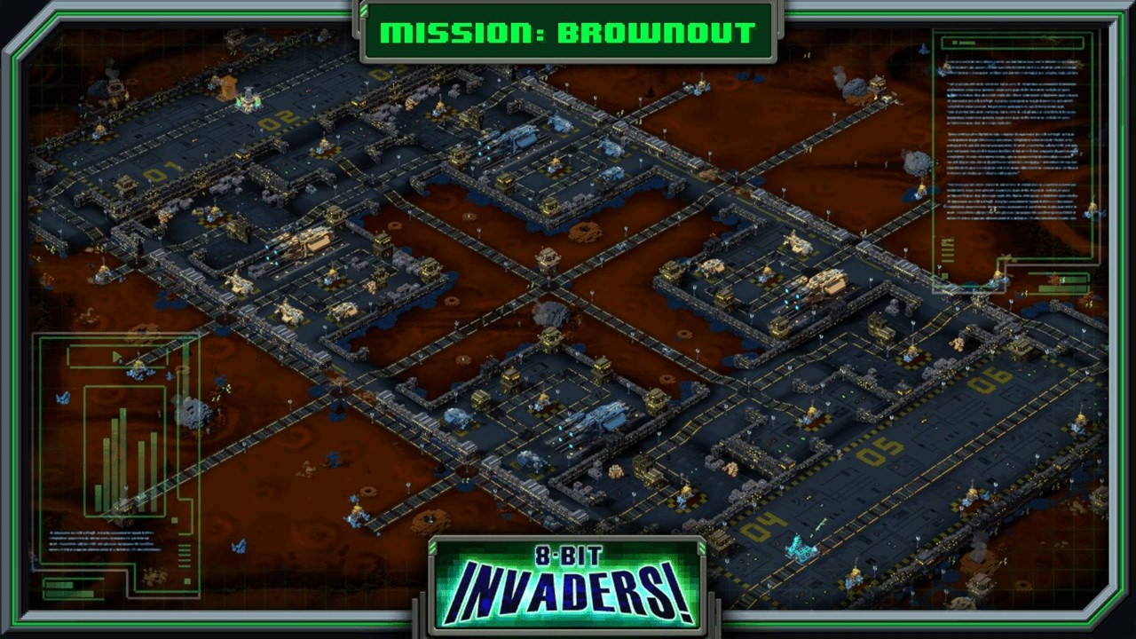 Brownout | 8-Bit Invaders | Cranioids Campaign | Hard Difficulty