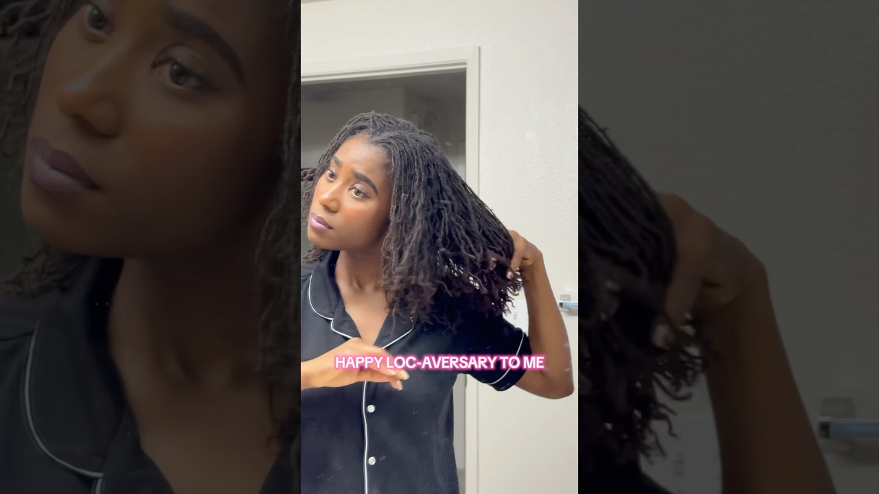 Officially 4 years with Sisterlocks 🥰 #sisterlocs #sisterlocks