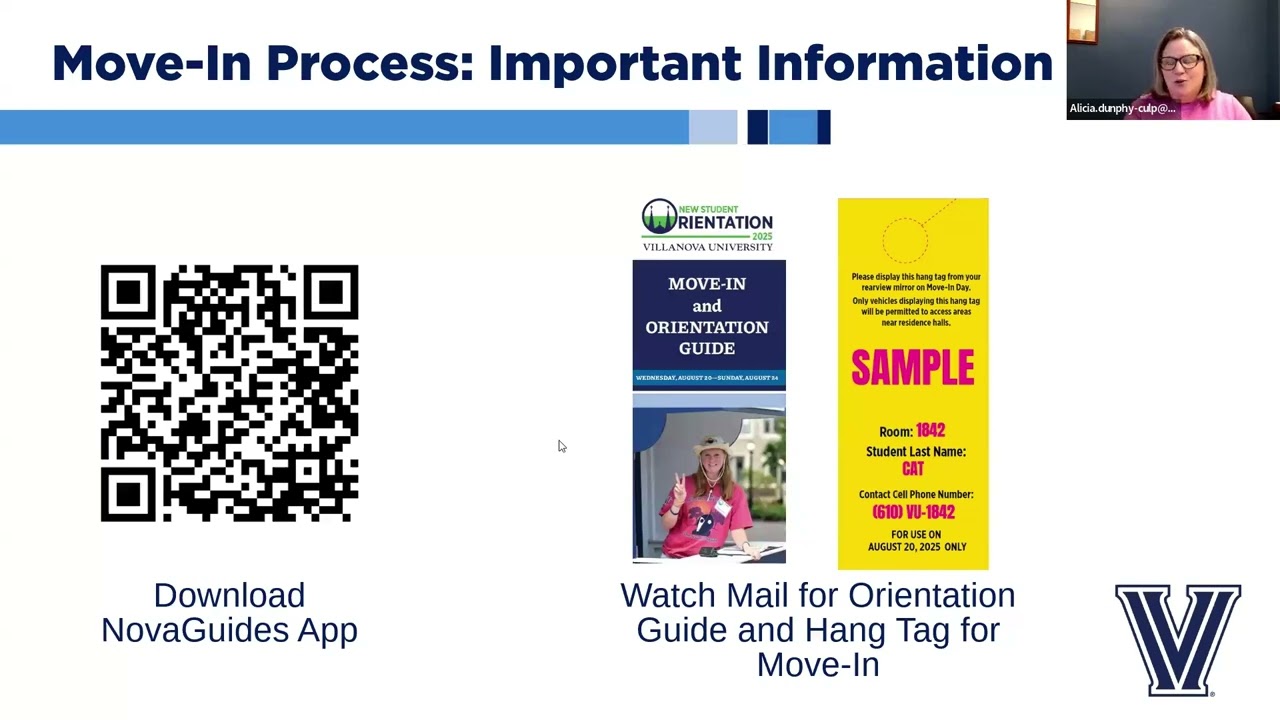 Move-In and Opening Day Webinar