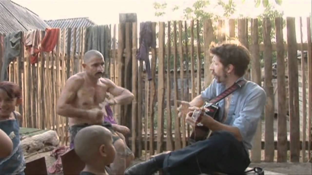 Eugene Hutz jamming in Carpathia