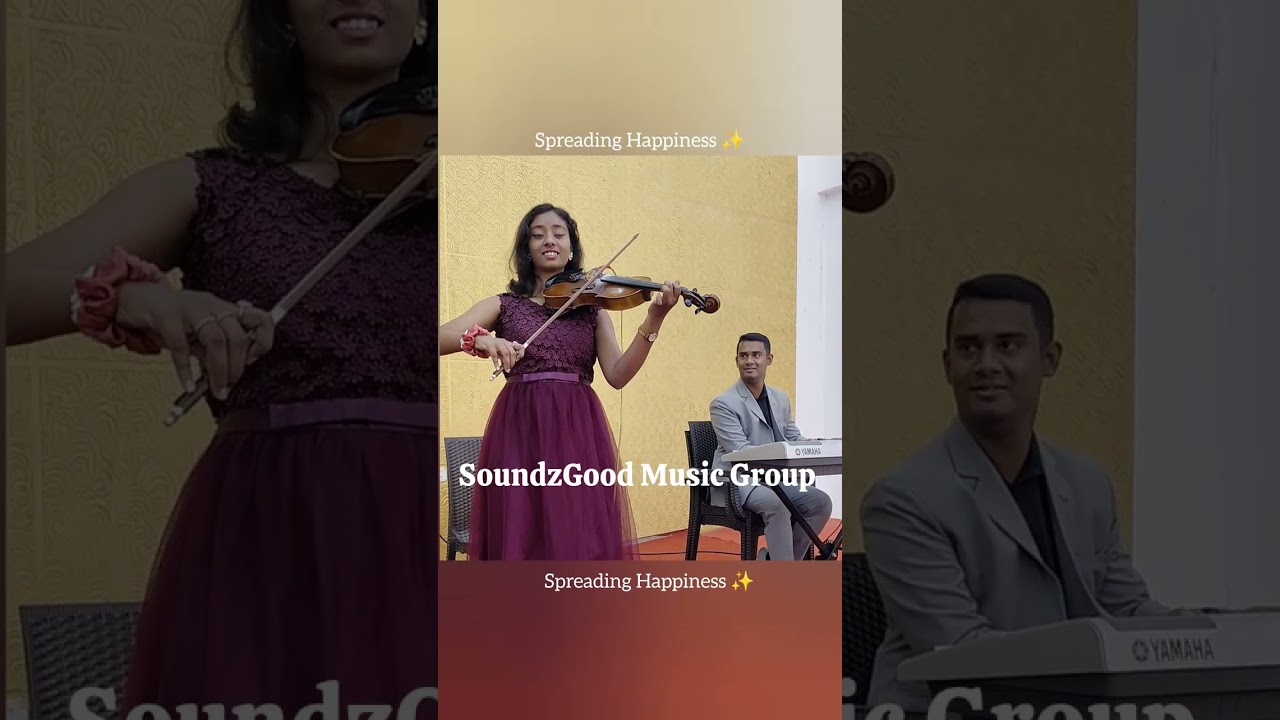 Unplugged Violin with Keys #ilayaraja #music #wedding #violin #piano #soundzgood #soundsgoodthebest