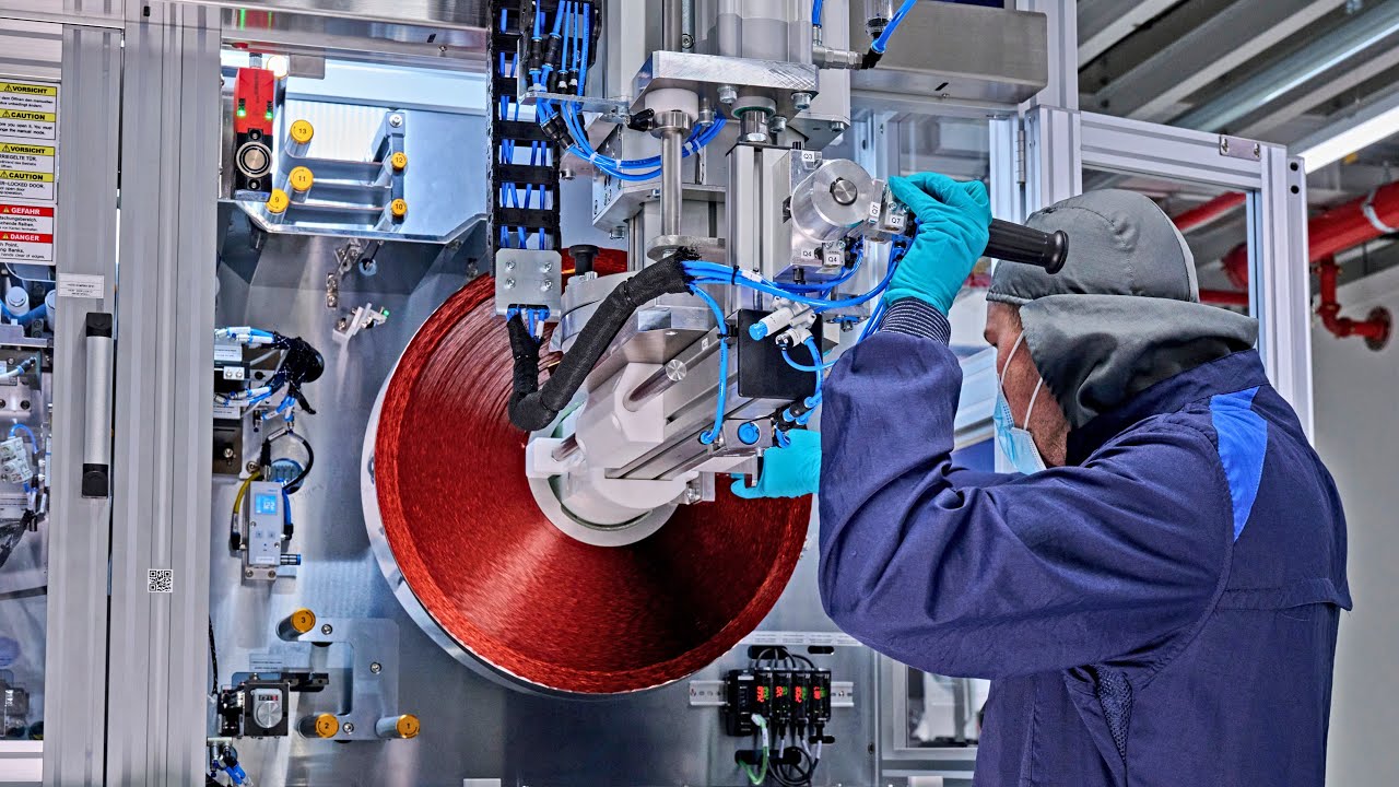 BMW Battery Cell PRODUCTION In Germany