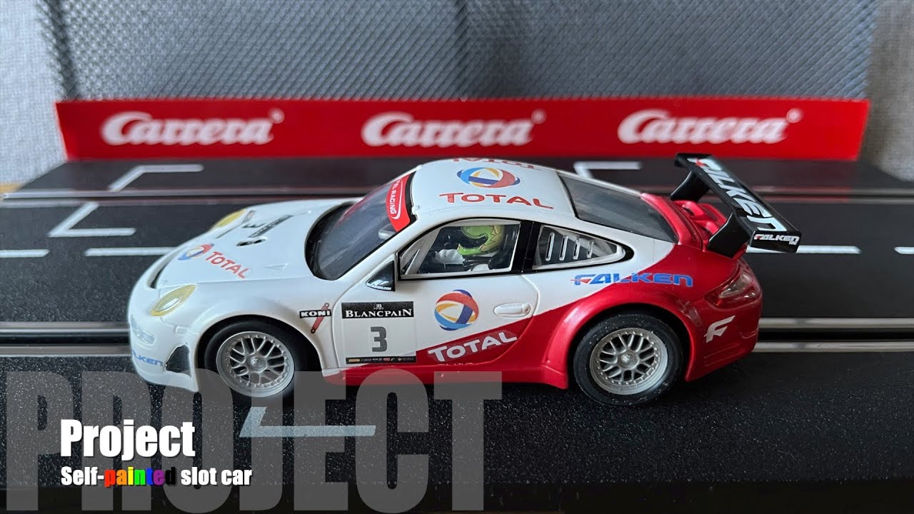Slot car: paint it project