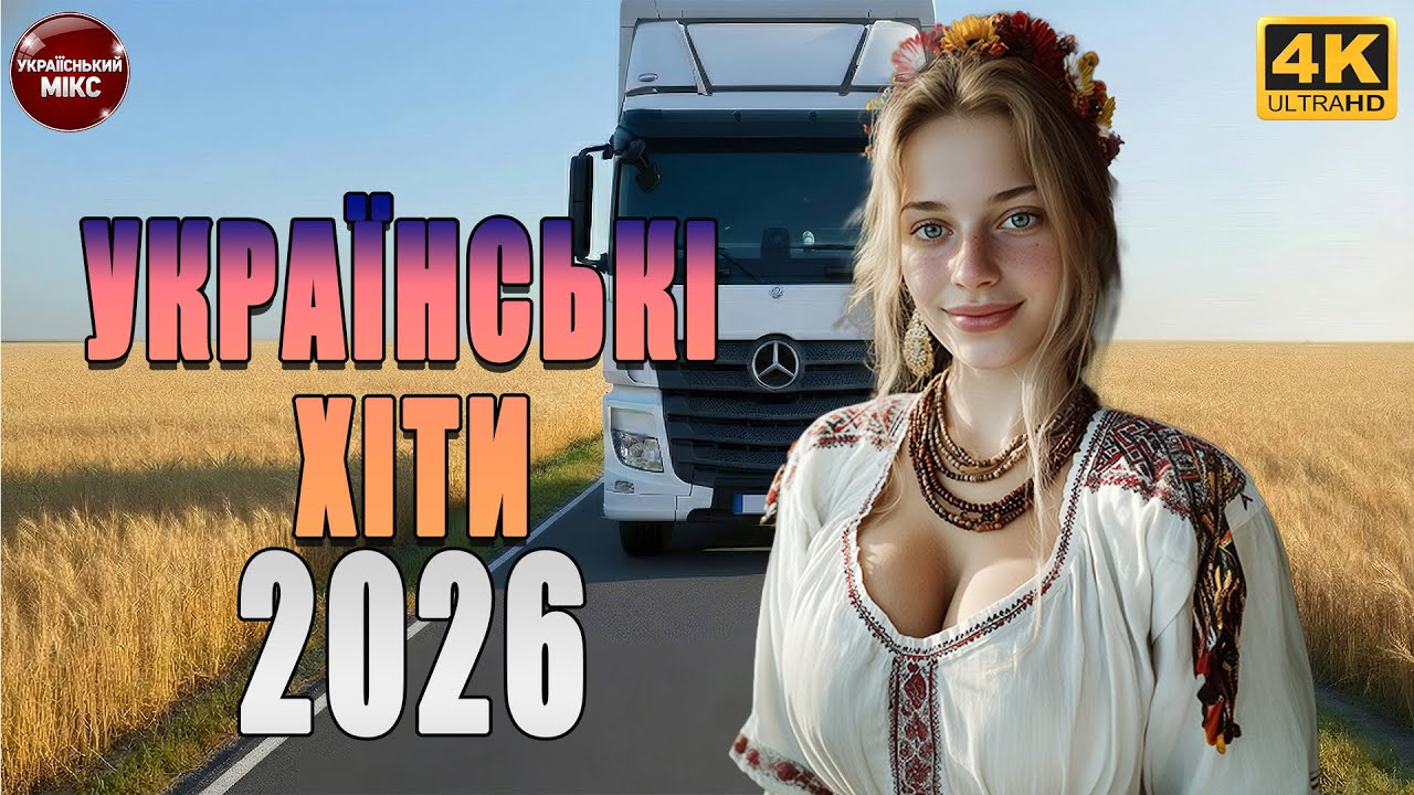 УКРАЇНСЬКІ ХІТИ. Українська музика 2026 | Музика в дорогу!