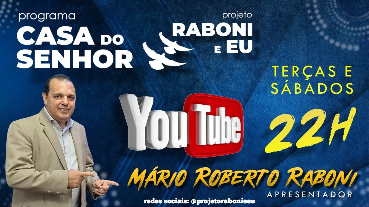 PROGRAMA CASA DO SENHOR - 14/03/2026.